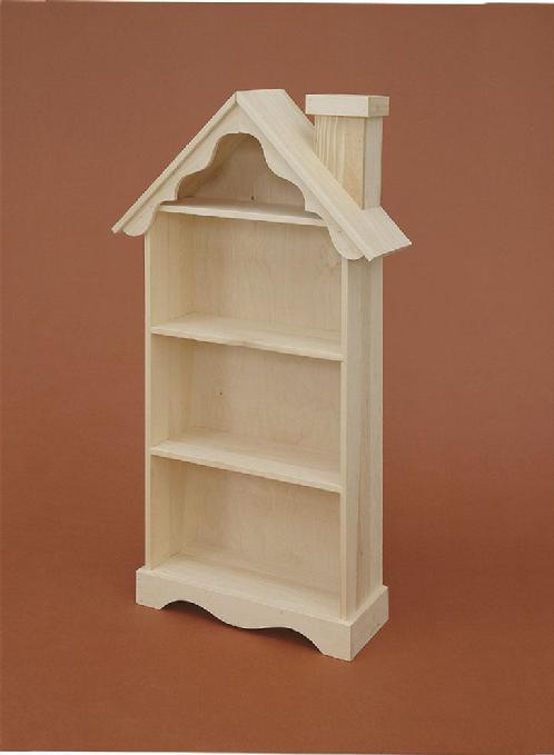 Unfinished dollhouse store bookcase