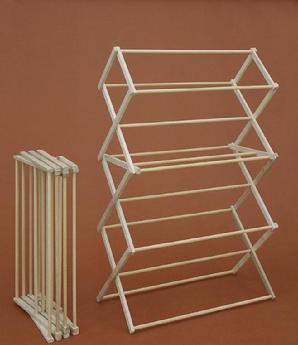 Amish Small Drying Rack with Flat Top